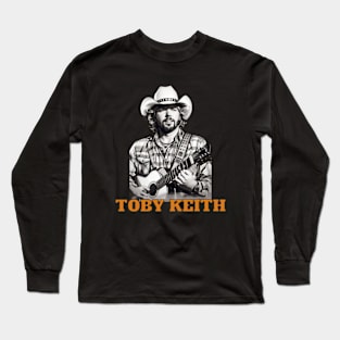 toby // retro ilustration vektor v2 Long Sleeve T-Shirt